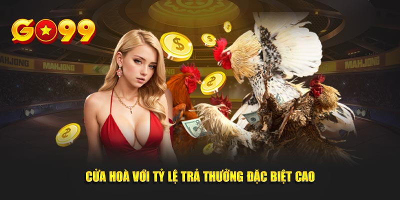 Cửa hoà với tỷ lệ trả thưởng đặc biệt cao
