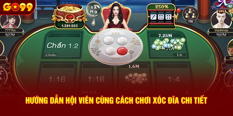 Hướng dẫn hội viên cùng cách chơi xóc đĩa chi tiết